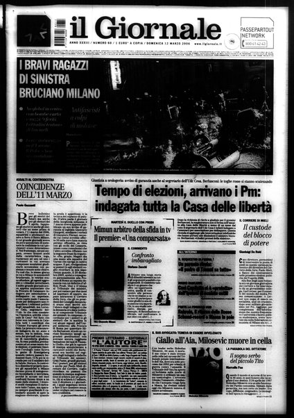 Il giornale : quotidiano del mattino